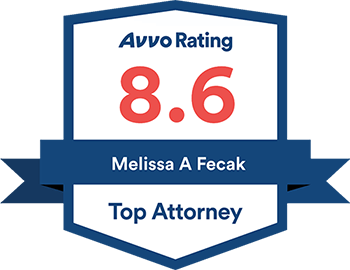 avvo rating 8.6 Avvo Melissa A Fecak top attorney